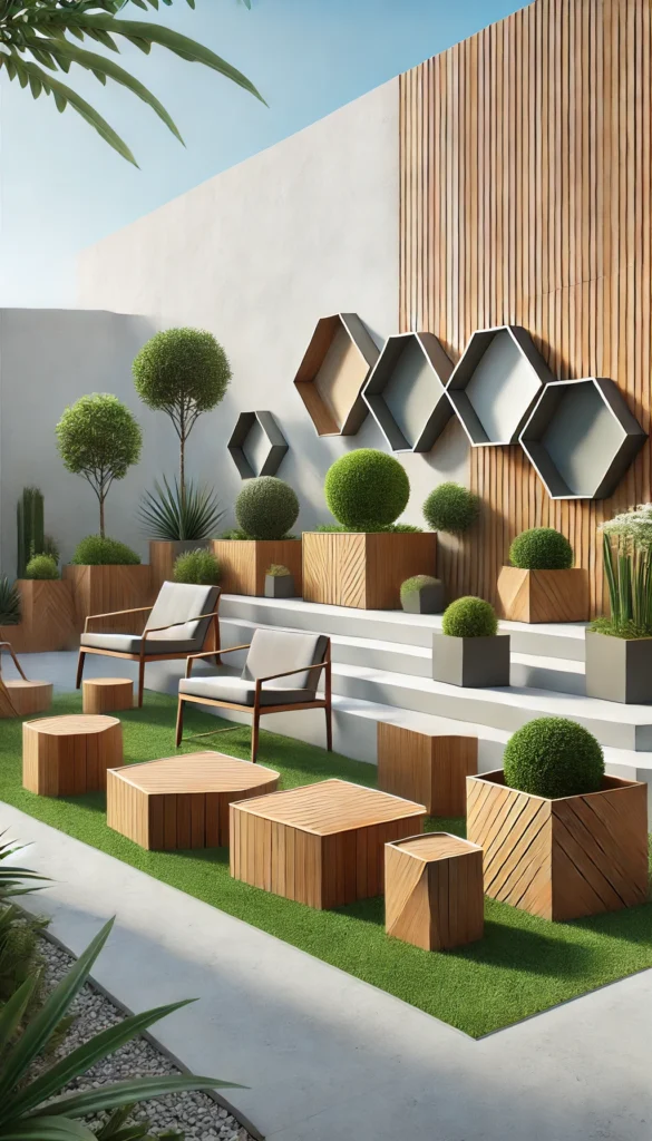 Mid-Century Modern Garden