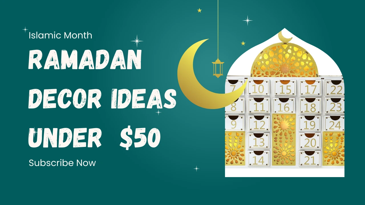 Ramadan Decor Ideas Under $50