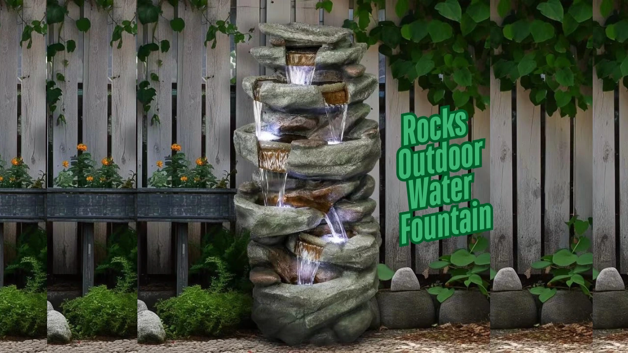 Imagine stepping into your garden after a long day and being greeted by the soothing sound of cascading water. The SunJet 40.5” High Rocks Outdoor Water Fountain brings tranquility, elegance, and charm to your outdoor space.