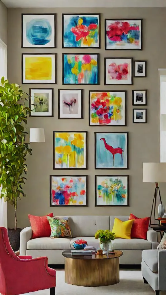 Add a Vibrant Area Rug