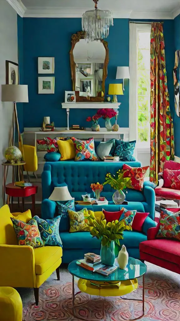 Go Bold with Colourful Furniture