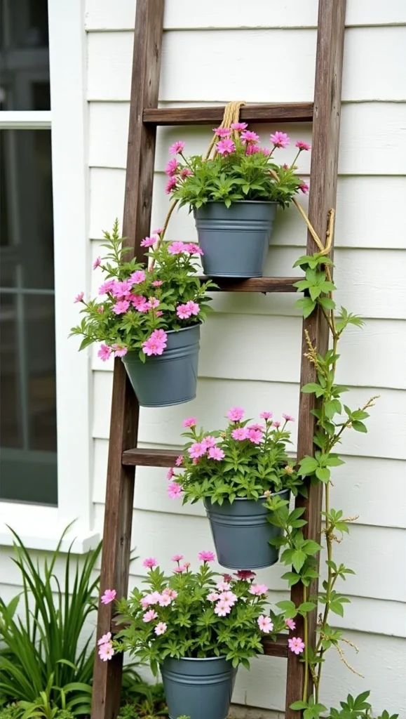 Ladder Flower Tower