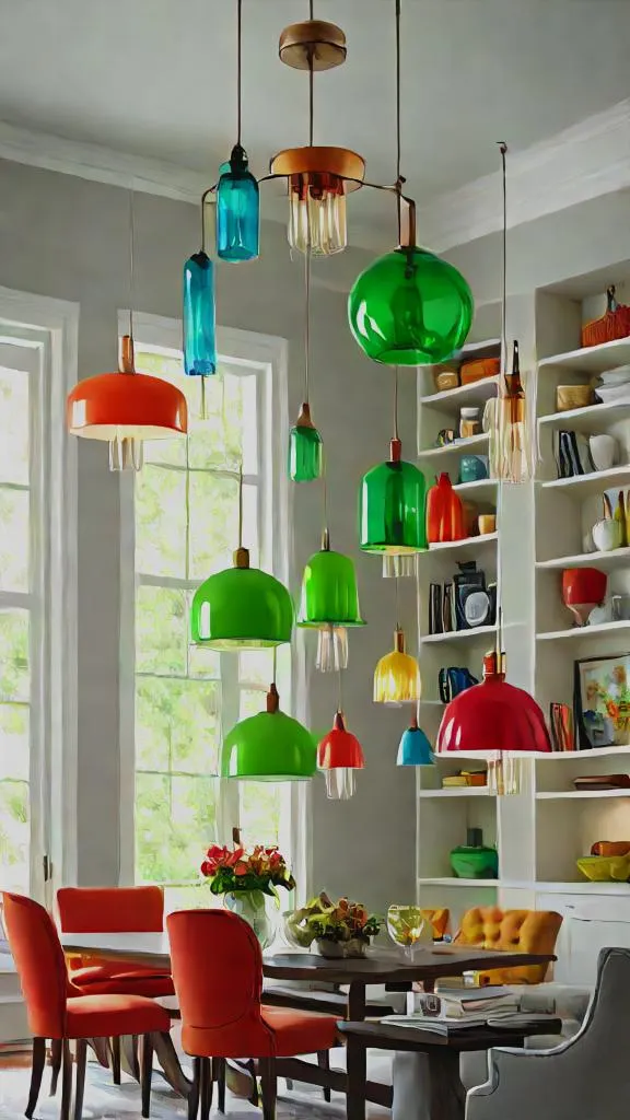 Introduce Colourful Lighting Fixtures