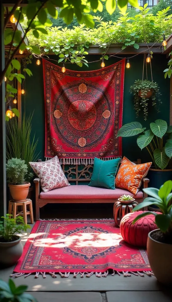 Boho Garden Décor