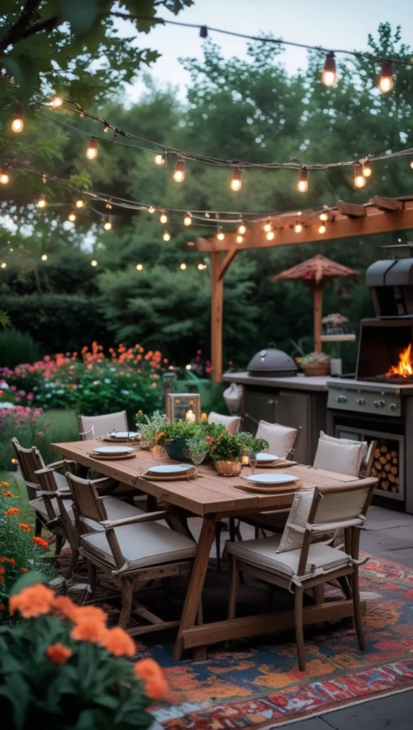 Charming Outdoor Dining Area