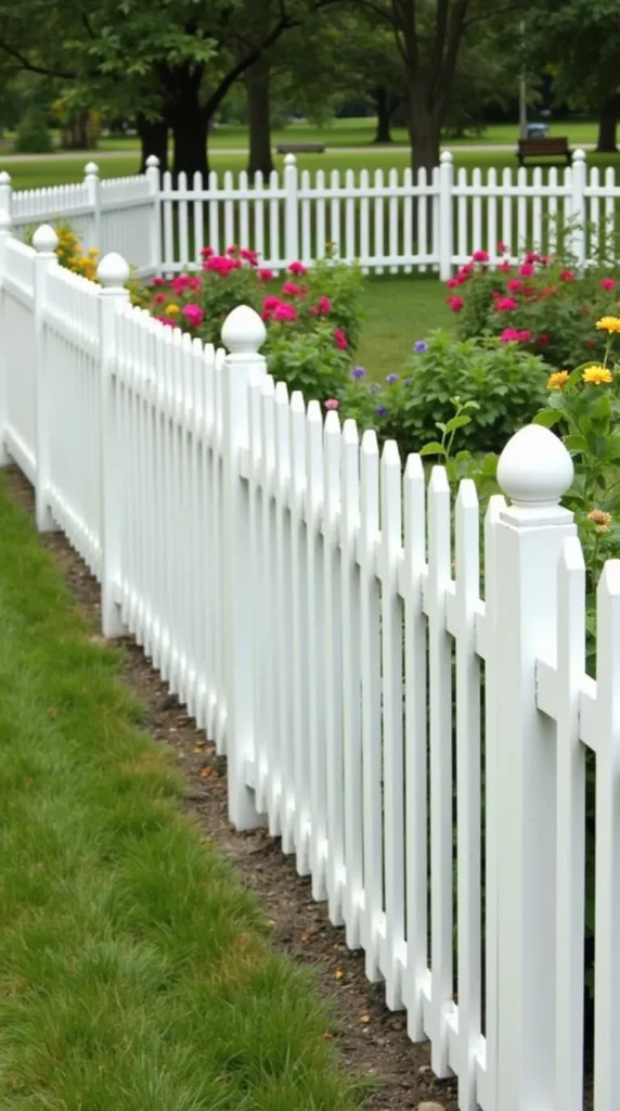 Picket Fence Bordering