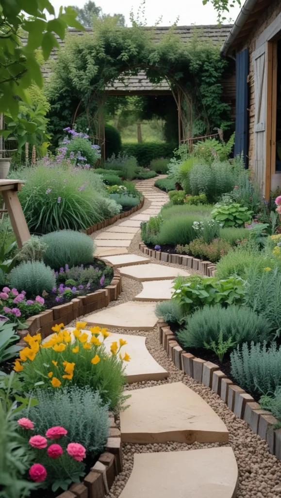 Quaint Garden Pathways
