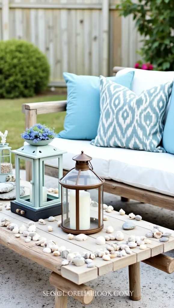 Seaside Serenity with Driftwood Décor