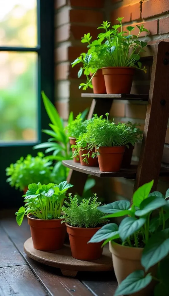 Tiered Herb Garden Design