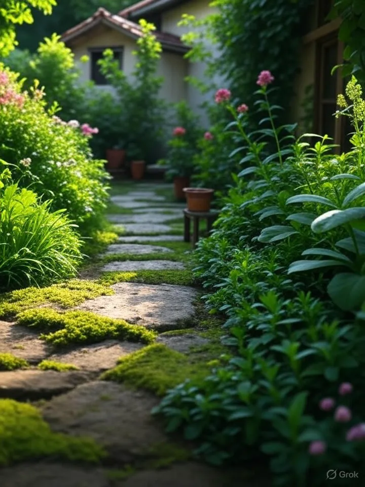 Small Gardening Serenity: A Hidden Green Retreat

