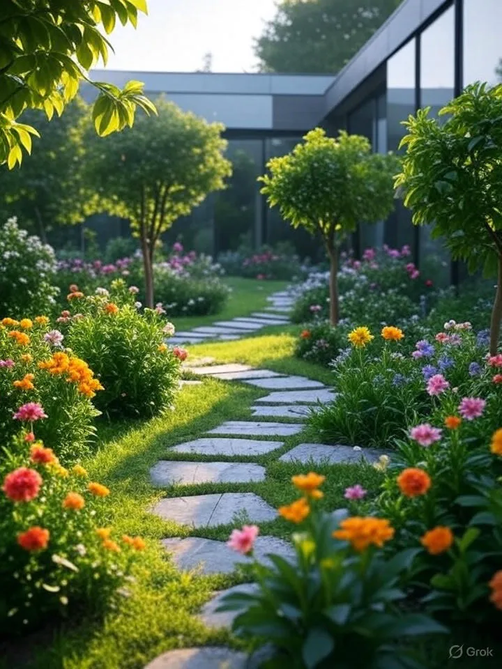 Small Gardening Elegance: Nature Meets Modern Design


