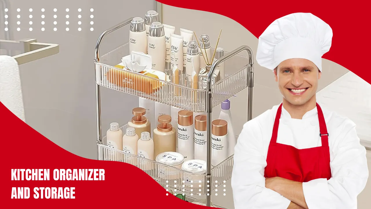 kitchen organizer and storage
