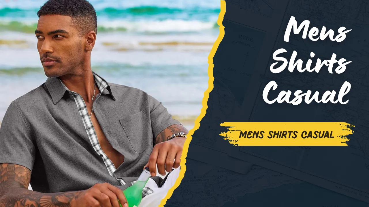 mens shirts casual