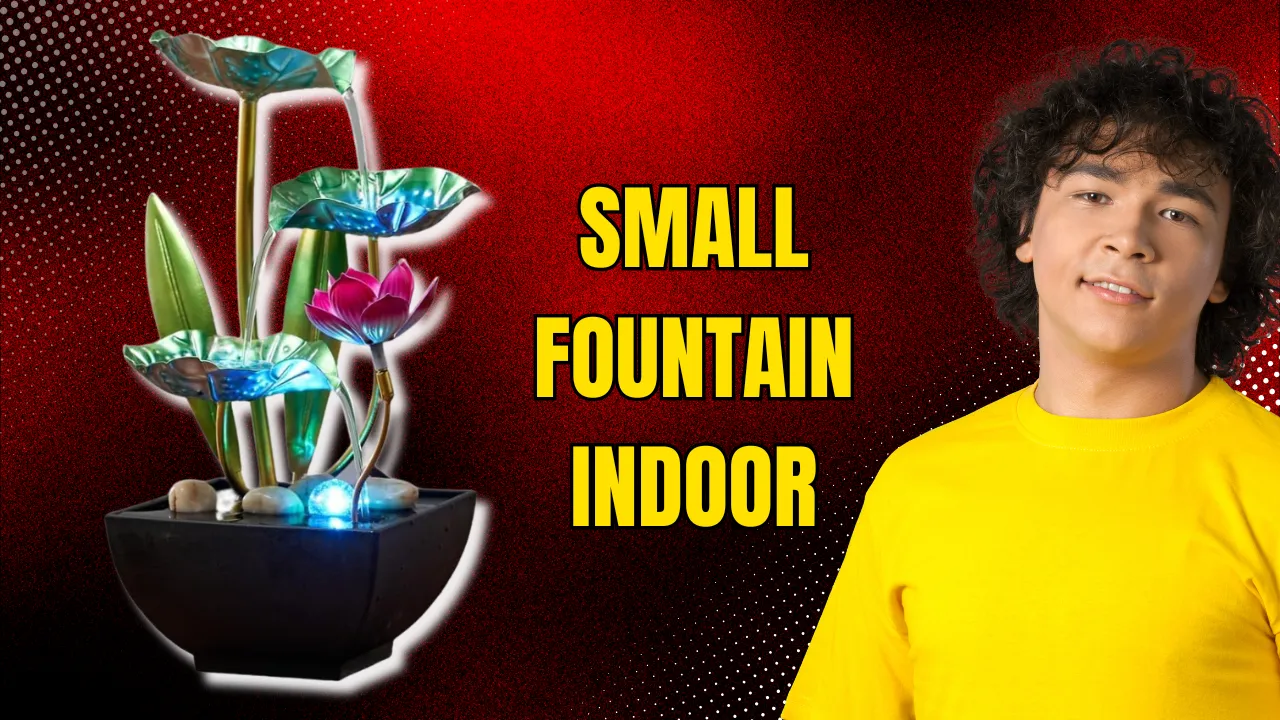 🌀Why Every Desk Deserves a Small Fountain Indoor — Especially One With a Pendulum, Lights, and Country Charm 😄