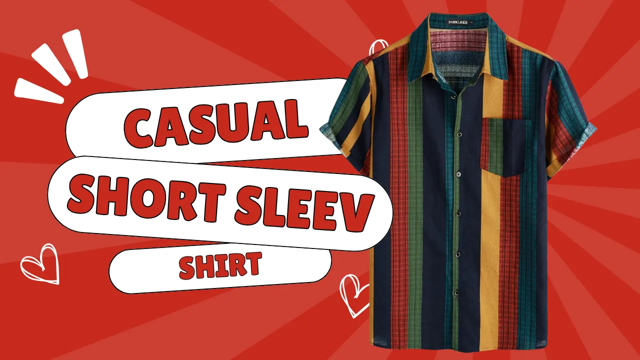Casual Short Sleeve Shirt
