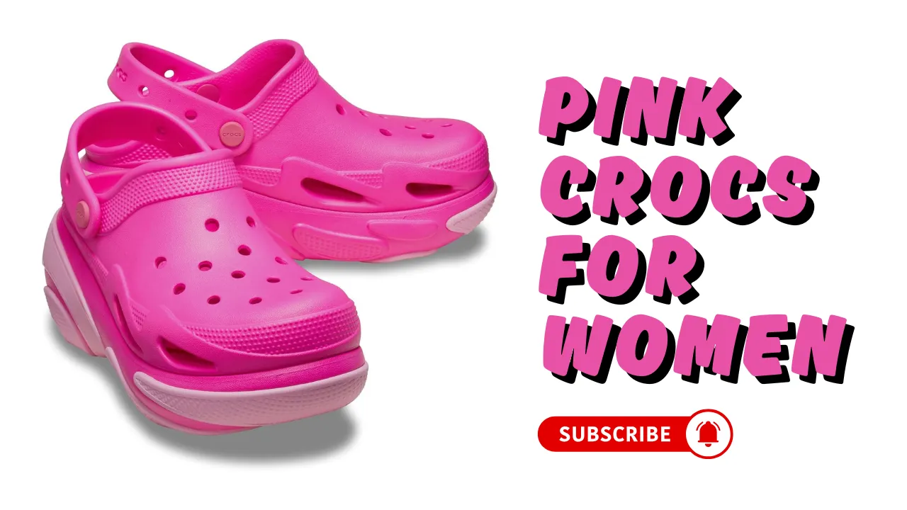 Step Up in Style with Pink Crocs for Women 👡✨ | Comfort Meets Fashion