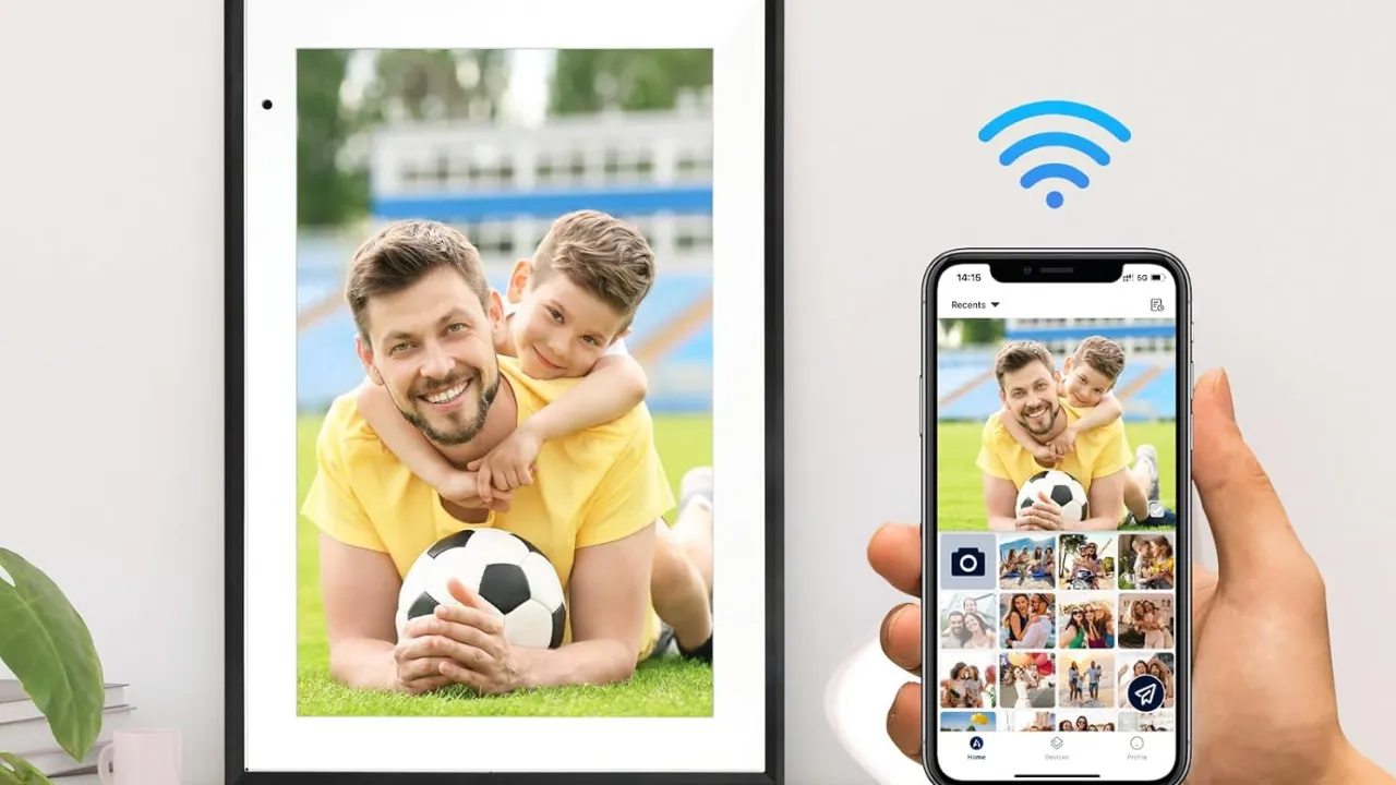 📸 Best Digital Photo Frame Under $100: Anna Bella 10.1-Inch Smart WiFi Frame Review