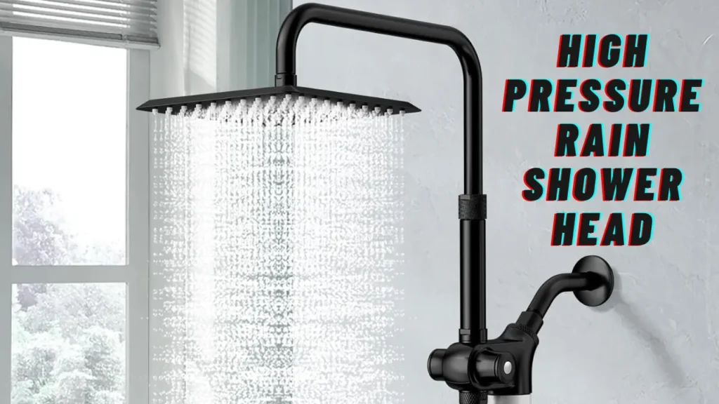 high pressure rain shower head