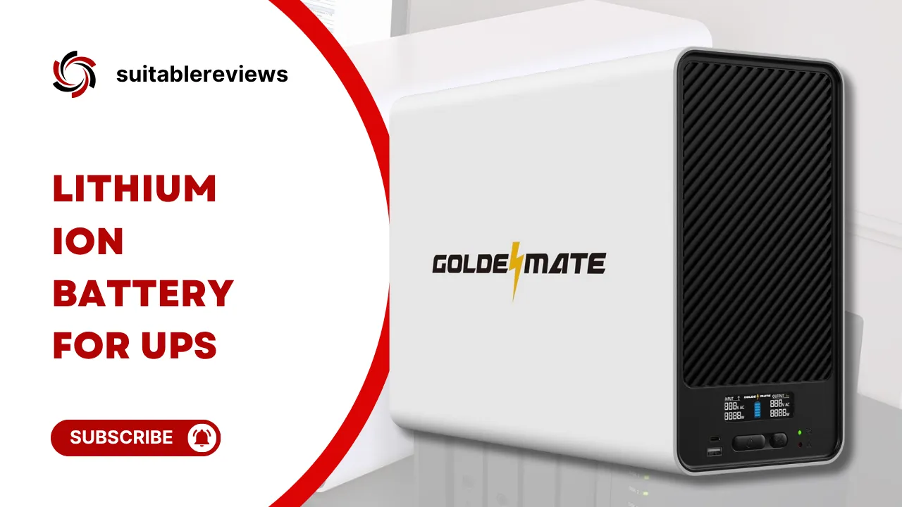 lithium ion battery for ups