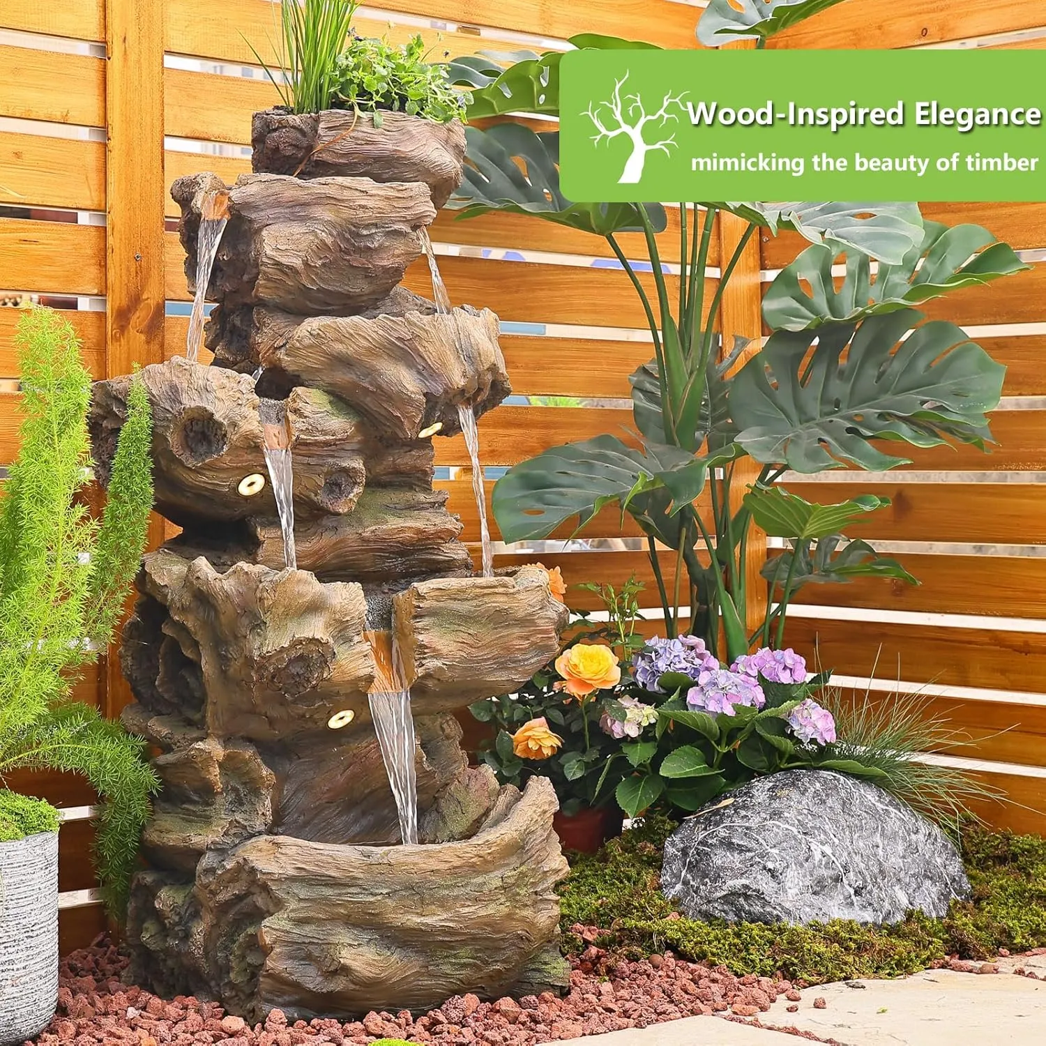 top rated outdoor fountains