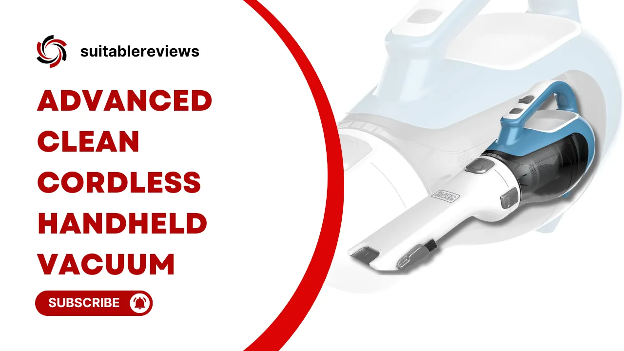 AdvancedClean Cordless Handheld Vacuum
