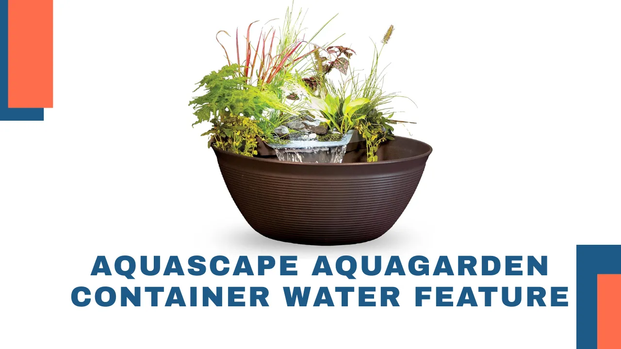 🌿 Transform Your Space with the Aquascape AquaGarden Container Water Feature 🌊