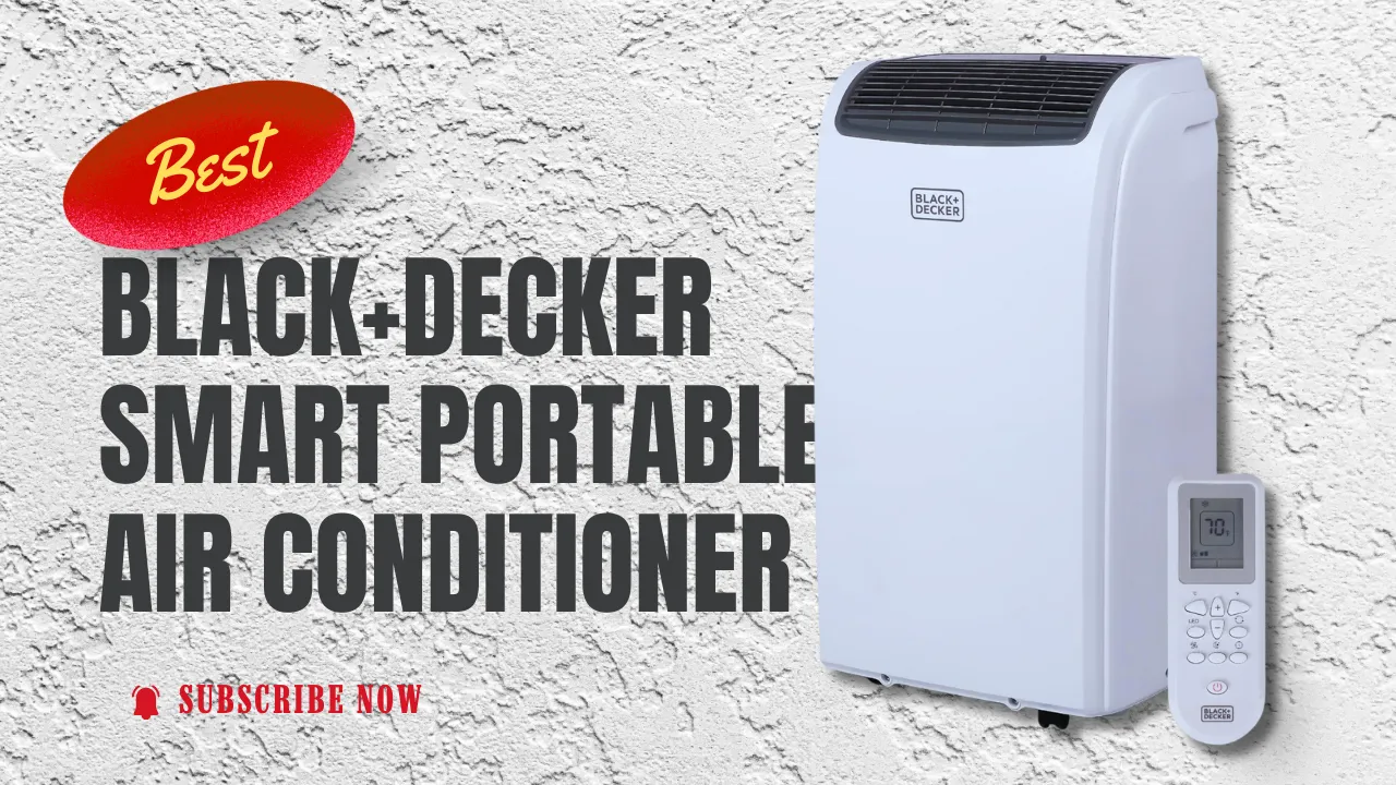 Click to see full view 4+ 7 VIDEOS Product Energy Guide BLACK+DECKER Smart Portable Air Conditioner