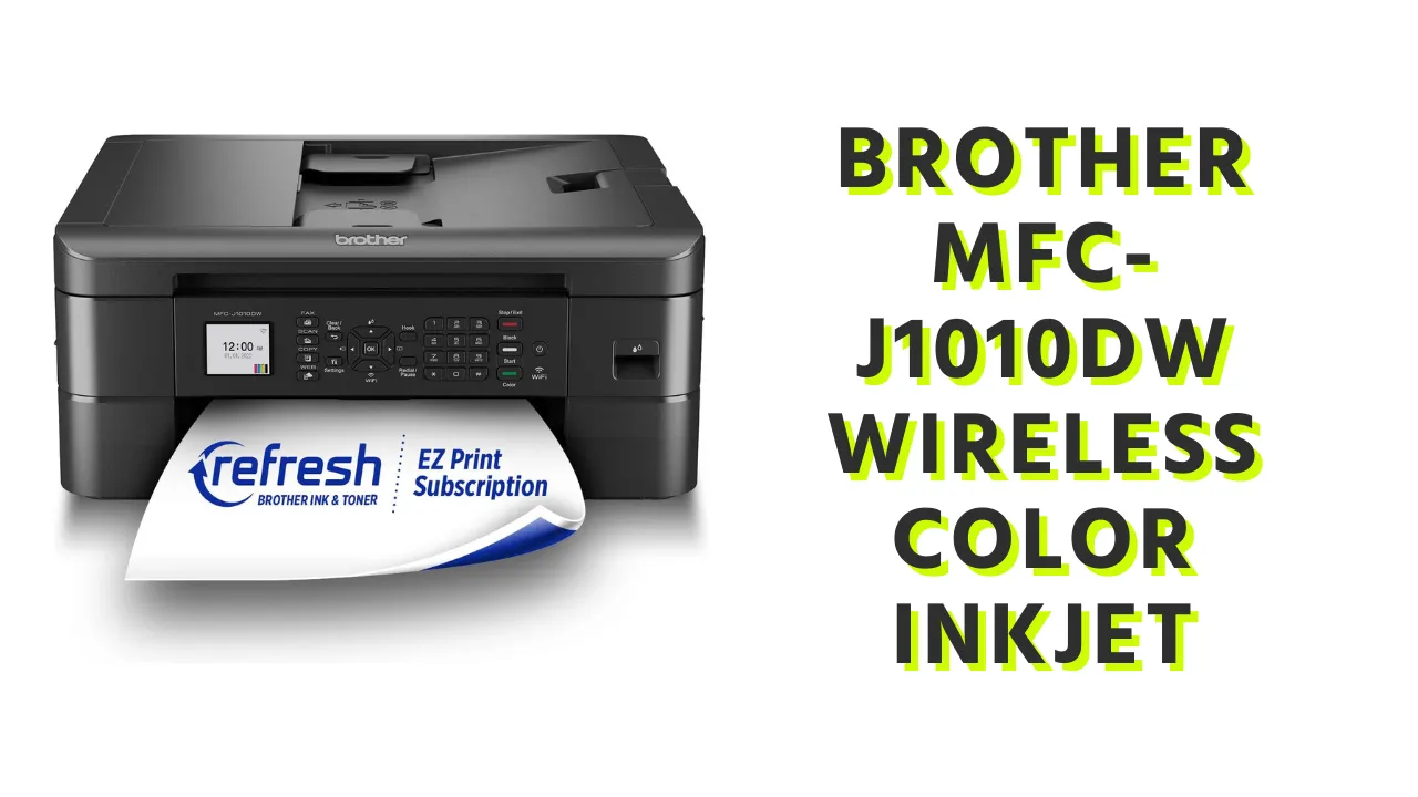 Brother MFC-J1010DW Wireless Color Inkjet