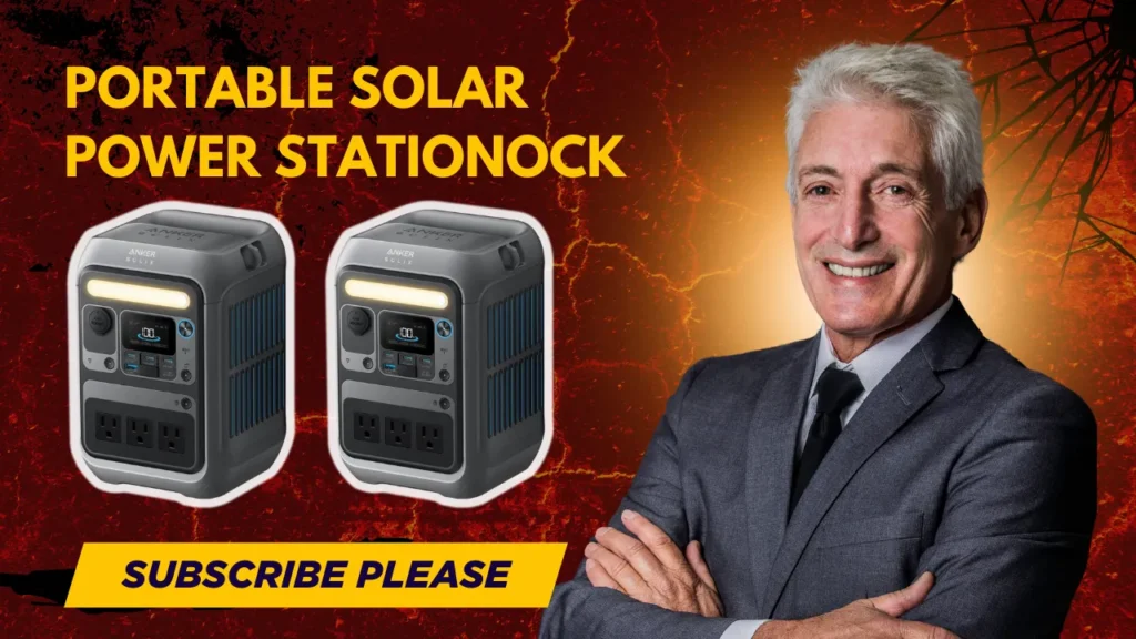 portable solar power station