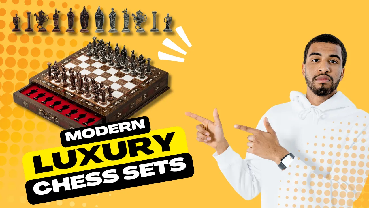 modern luxury chess sets