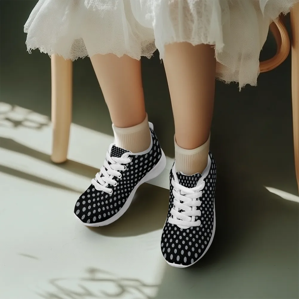 kids running shoes black