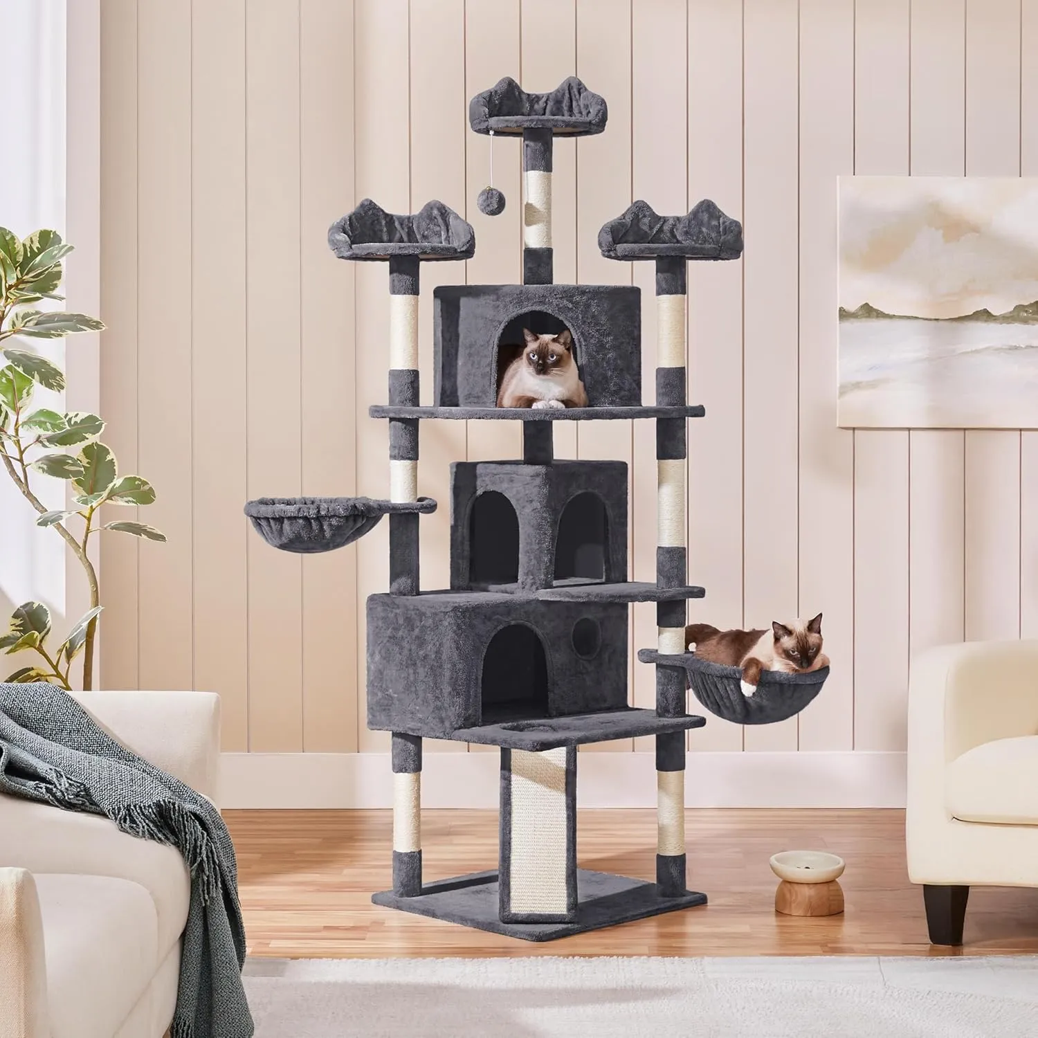 extra large cat tower for big cats