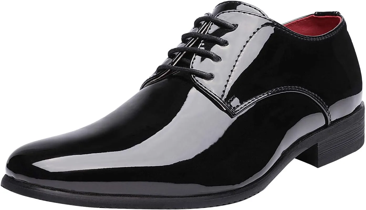 Bruno Marc Men’s Patent Leather Tuxedo Dress Shoes: Complete Review