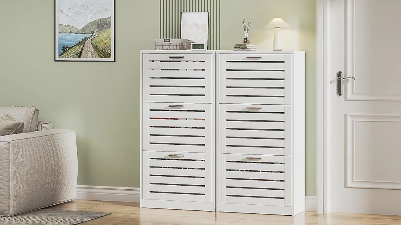 Transform Your Entryway with the Ultimate Shoe Cabinet Storage Solution.